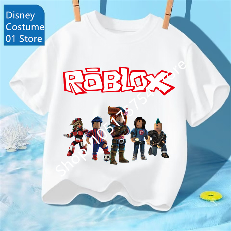 2026 Roblox kid T-shirt Boys G - Street Fashion Roblox บทวิจารณ์และราคา