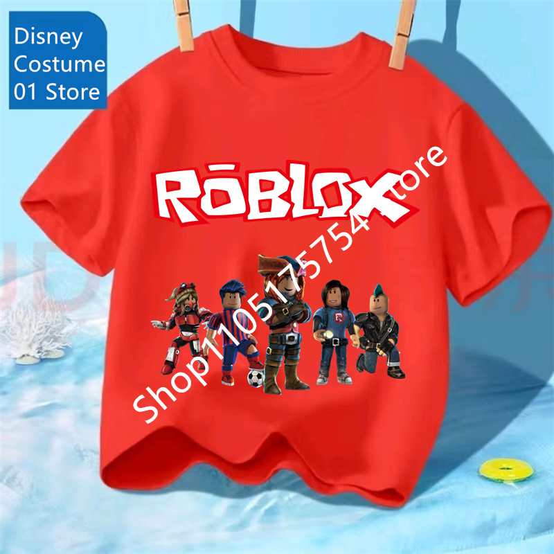 2026 Roblox kid T-shirt Boys G - Street Fashion Roblox บทวิจารณ์และราคา