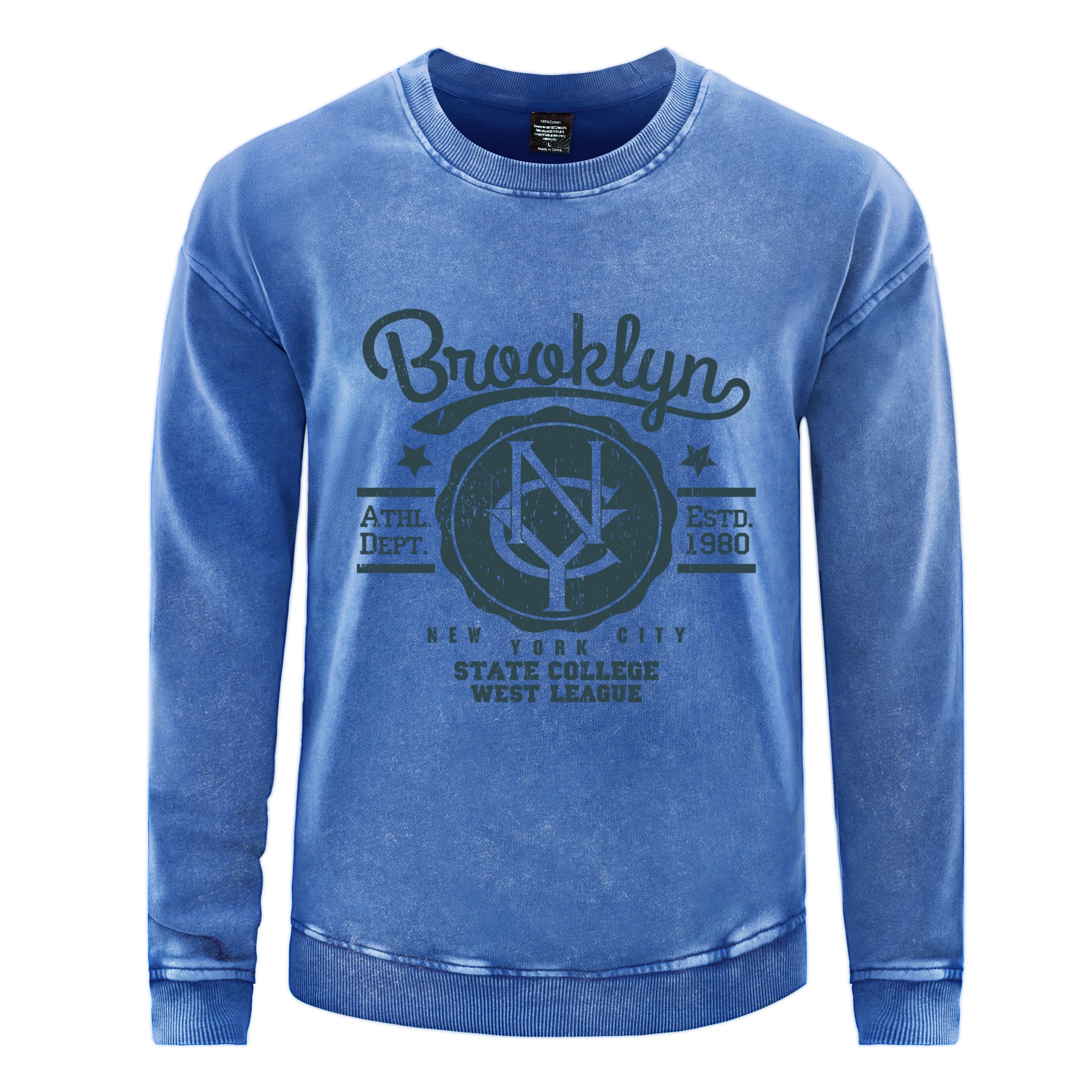 State College West League Man  - Oversized Crewneck Fleece บทวิจารณ์และราคา