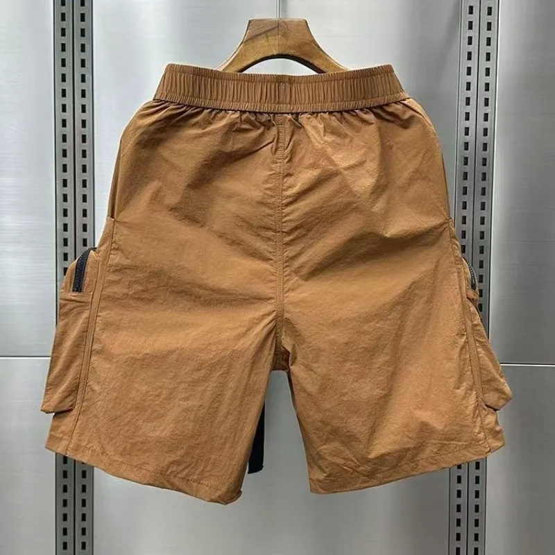Solid Mens Cargo Shorts Loose  - Cargo Pant Wide บทวิจารณ์และราคา