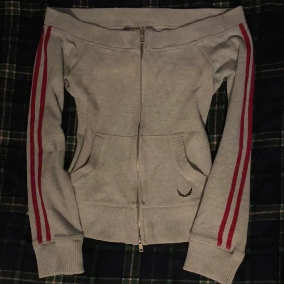 Off Shoulder Slim Fit Hottie C - Street Fashion Zip Up Hoodie บทวิจารณ์และราคา