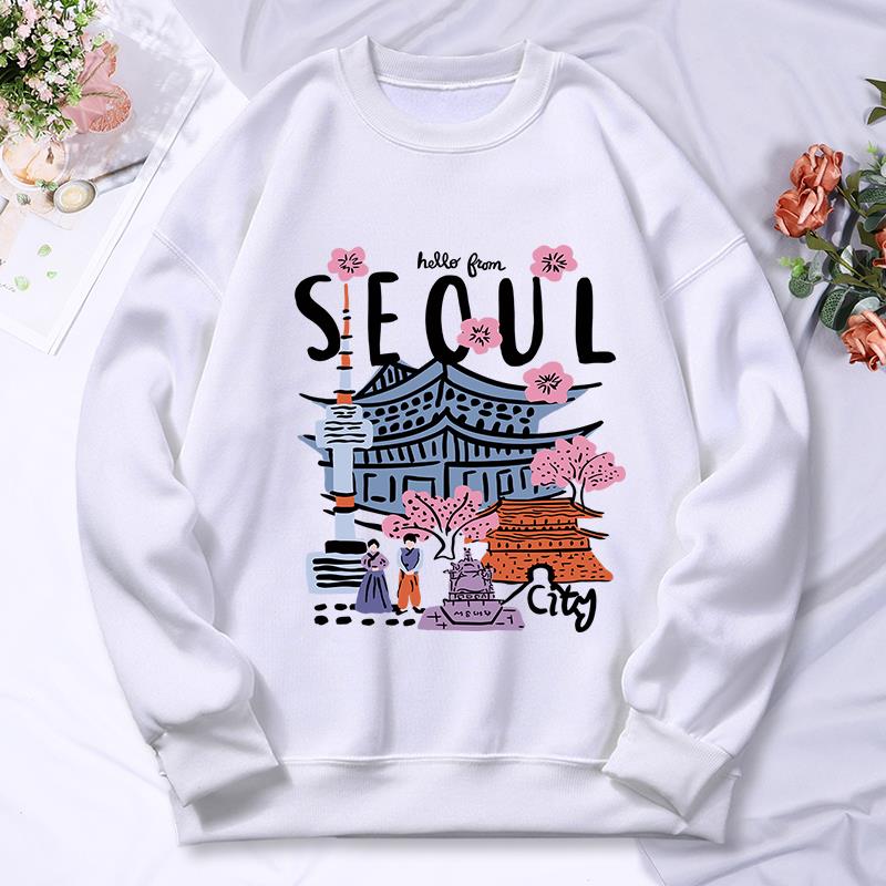 Seoul Beautiful Scenery Printi - Street Fashion Seoul บทวิจารณ์และราคา