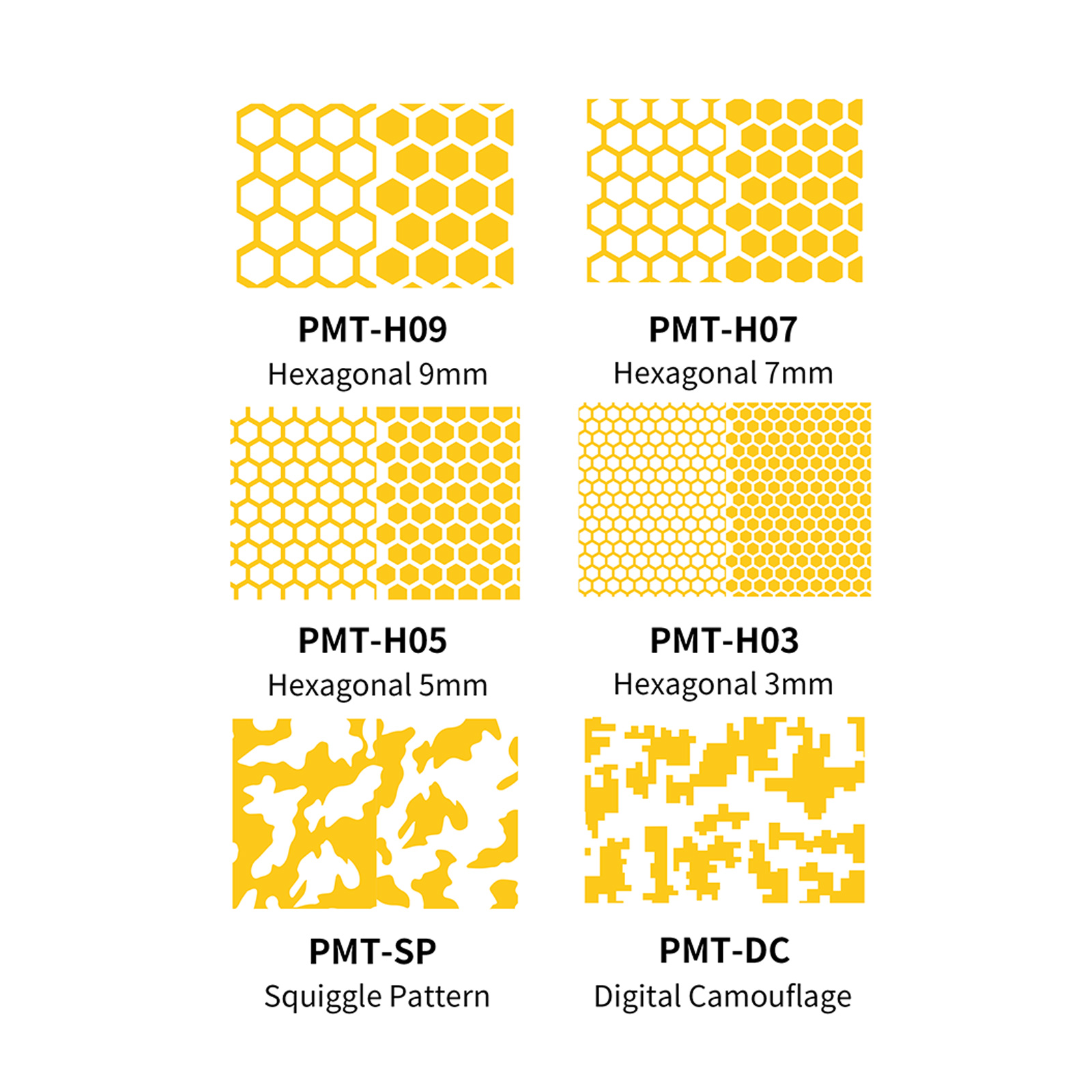 DSPIAE Precut Masking Tape PMT - Camo Pattern Set บทวิจารณ์และราคา
