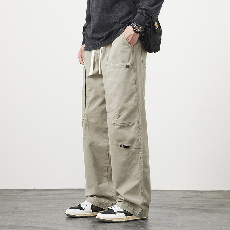 Autumn New Straight Casual Pan - Cargo Pant Wide บทวิจารณ์และราคา