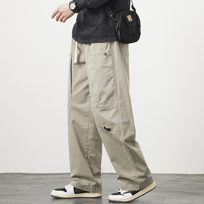 Autumn New Straight Casual Pan - Cargo Pant Wide บทวิจารณ์และราคา
