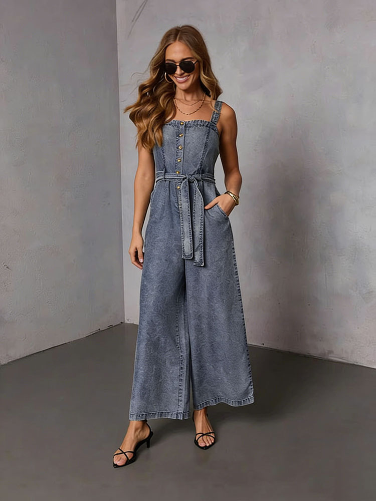 Summer Vintage Women Denim Jum - Street Fashion Jeans Women บทวิจารณ์และราคา