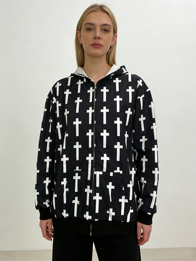 2025 Men's and Women's Fashion - Street Fashion Zip Up Hoodie บทวิจารณ์และราคา