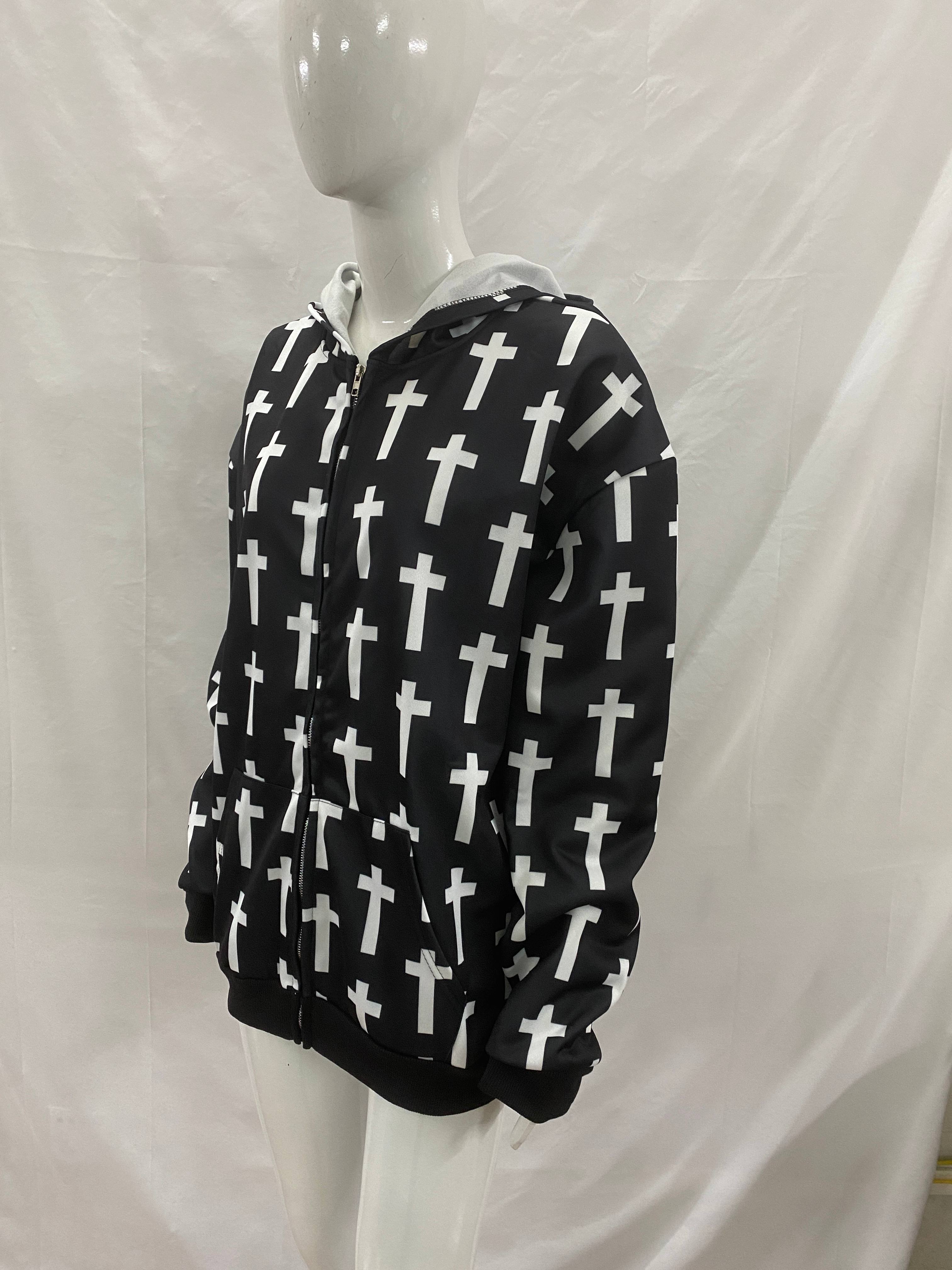 2025 Men's and Women's Fashion - Street Fashion Zip Up Hoodie บทวิจารณ์และราคา