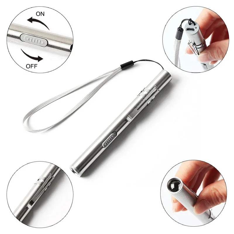 Mini Pen Shape USB Rechargeabl - Street Fashion Blog บทวิจารณ์และราคา