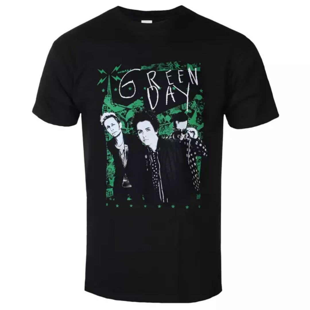 Green Day - Green Lean Pattern - Street Fashion Shanghai บทวิจารณ์และราคา