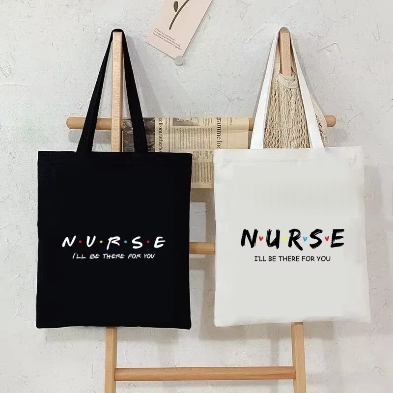 Nurse Canvas Tote Bag Women's  - Tote Bag Canvas Print บทวิจารณ์และราคา