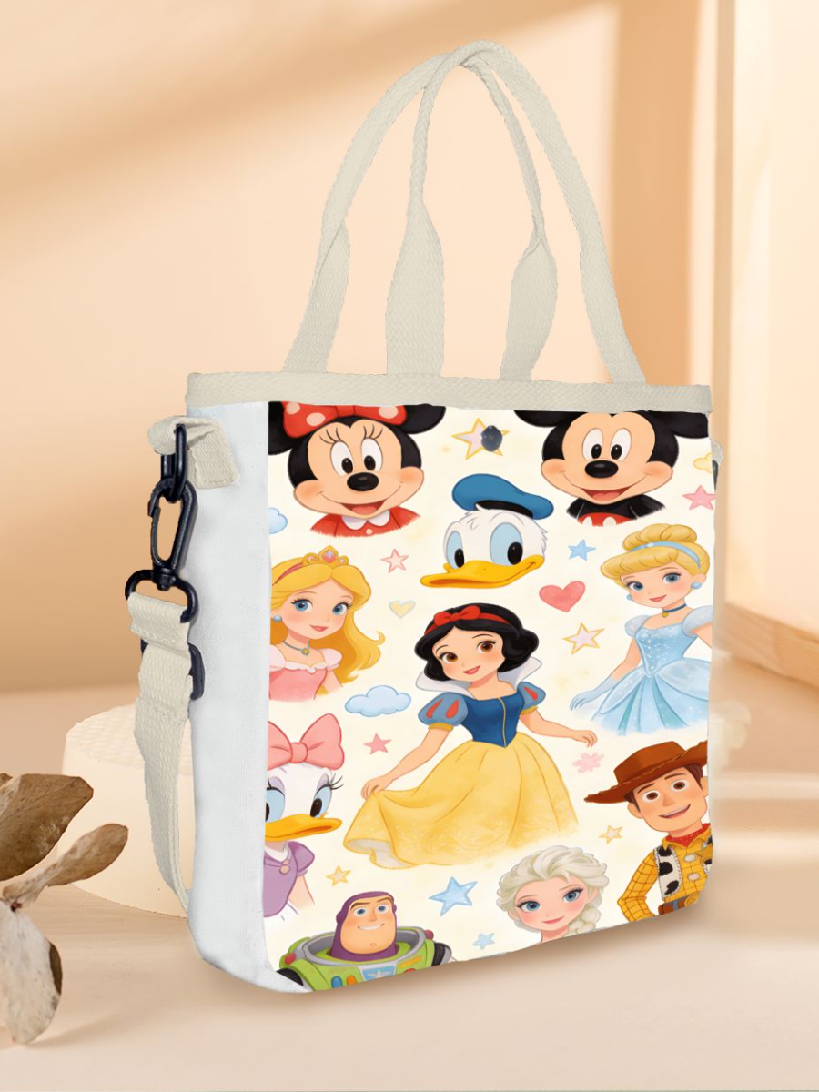 Multifunctional Princess Tote  - Tote Bag Canvas Print บทวิจารณ์และราคา