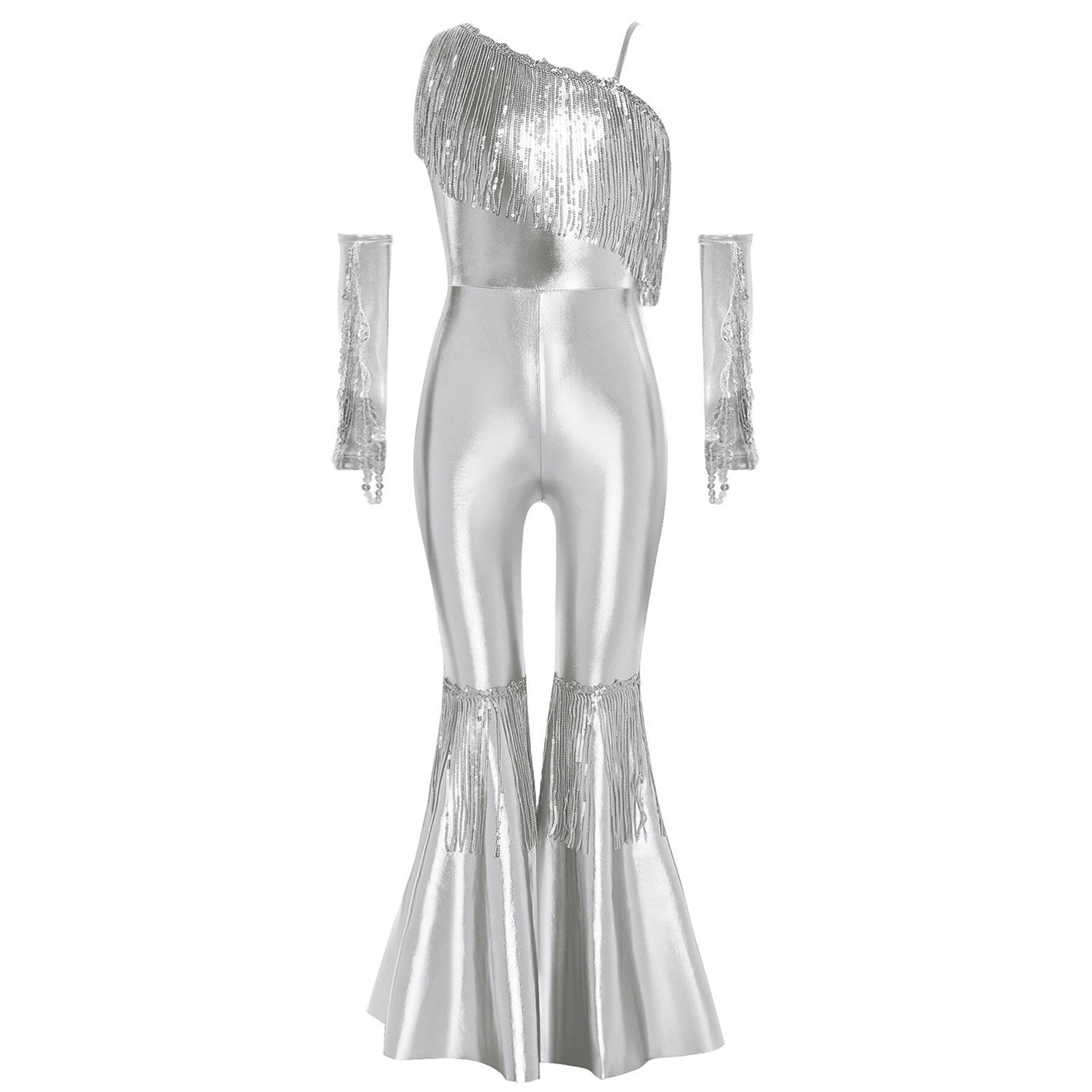 Girls Street Jazz Dance Costum - Street Fashion Girl บทวิจารณ์และราคา