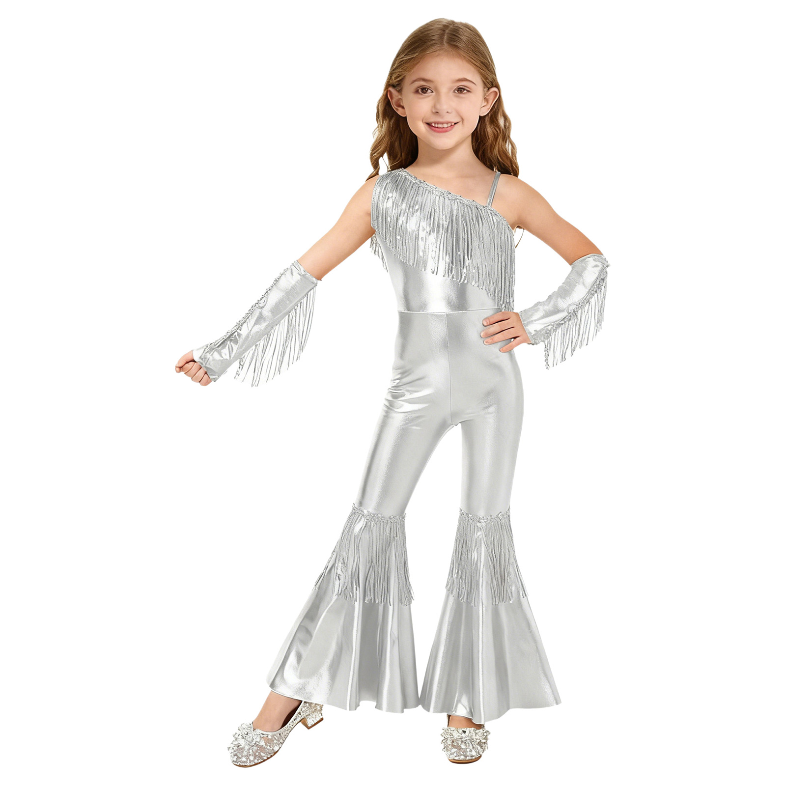 Girls Street Jazz Dance Costum - Street Fashion Girl บทวิจารณ์และราคา