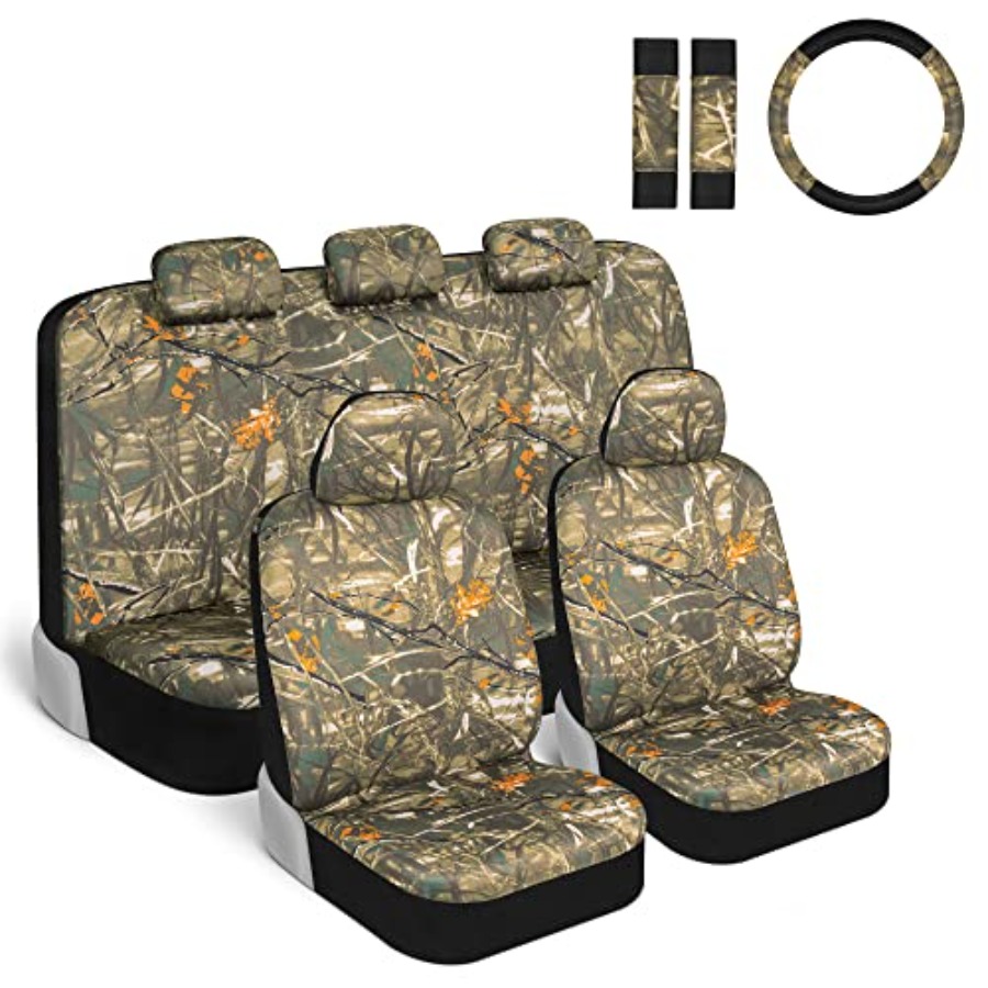 Hunter Camo Car Seat Covers Fu - Camo Pattern Set บทวิจารณ์และราคา