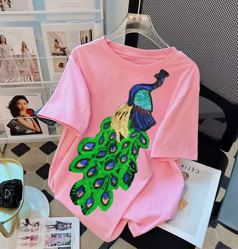 Korean Fashion Pink Embroidery - Street Fashion Shanghai บทวิจารณ์และราคา