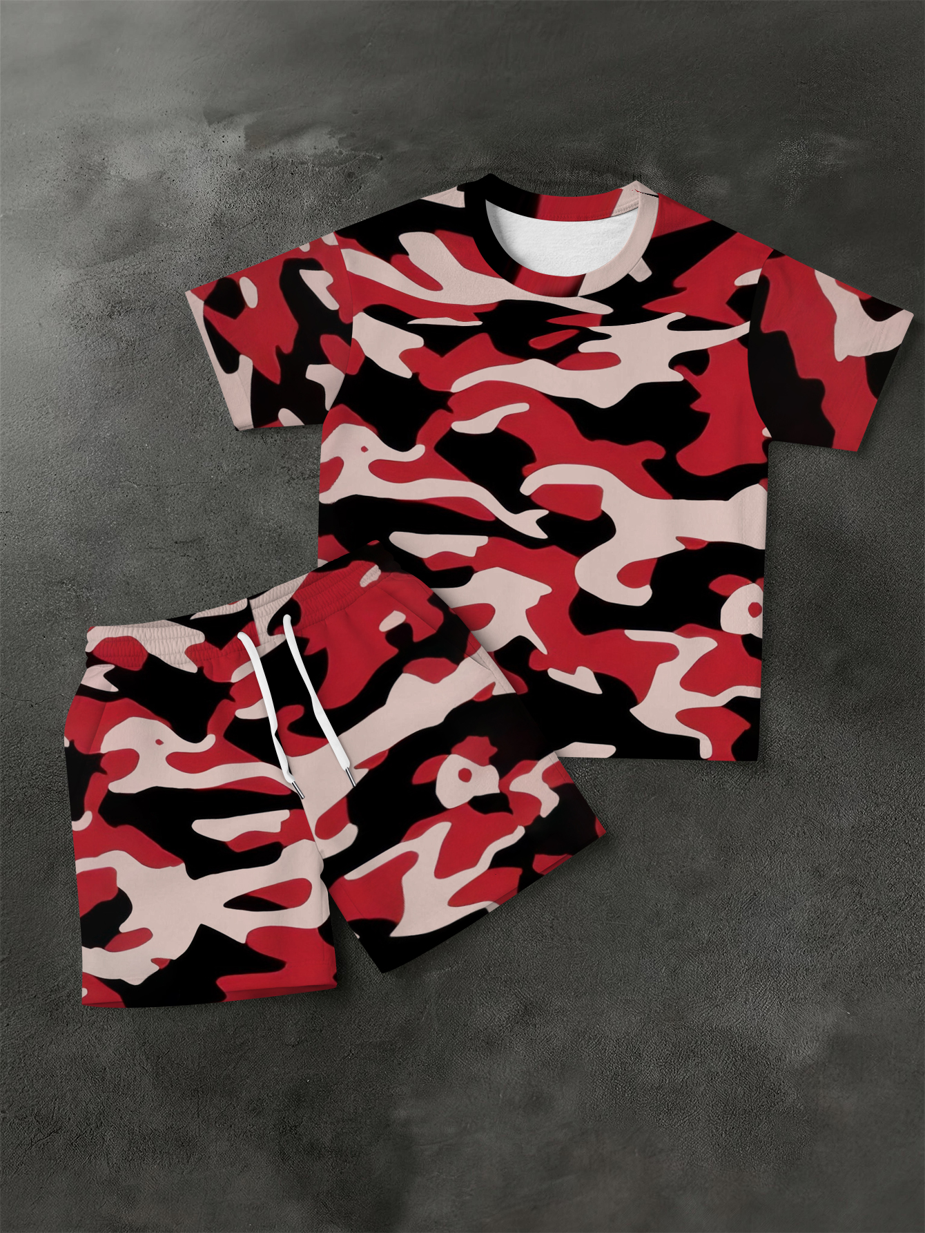 2026 Summer New Men's Short-Sl - Camo Pattern Set บทวิจารณ์และราคา