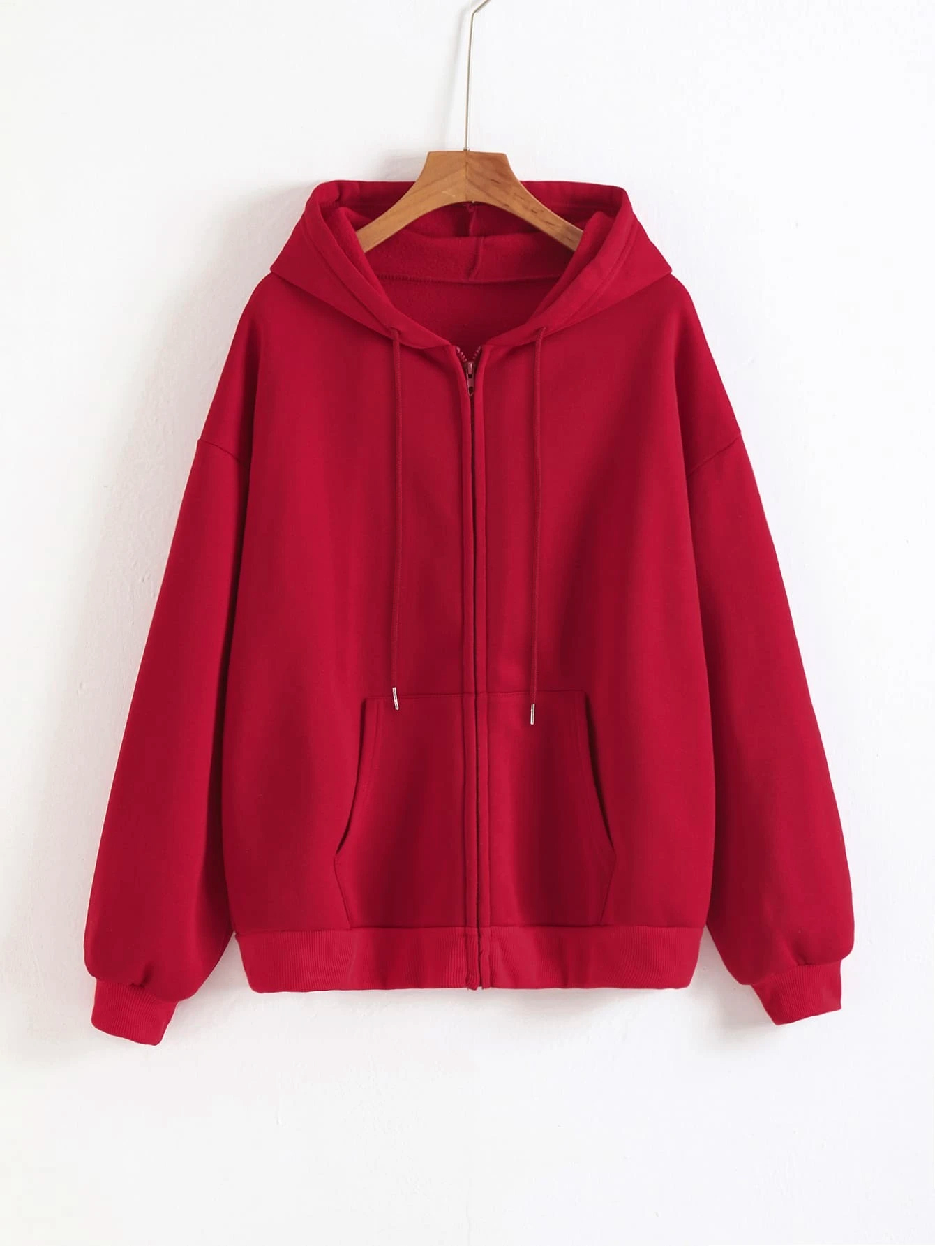 Fashion Casual Black Gray Blue - Street Fashion Zip Up Hoodie บทวิจารณ์และราคา