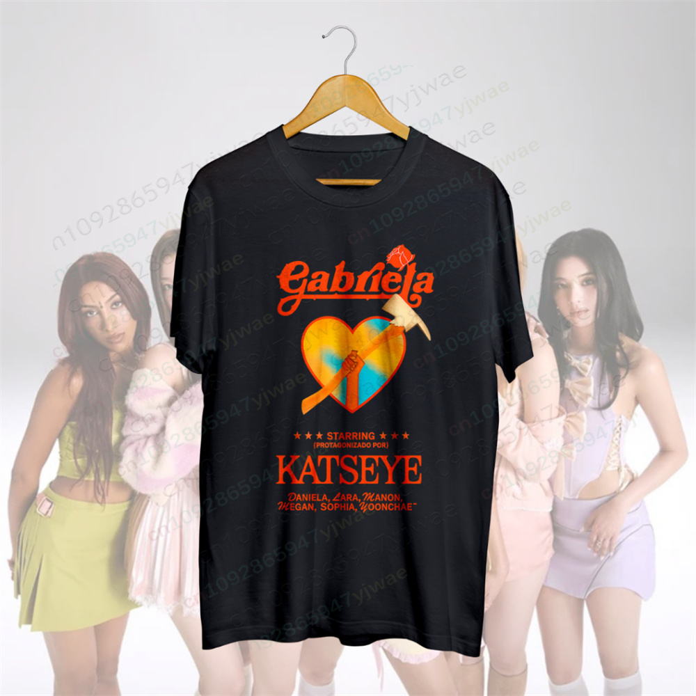 Katseye Gabriela T-shirts Lara - Street Fashion Roblox บทวิจารณ์และราคา