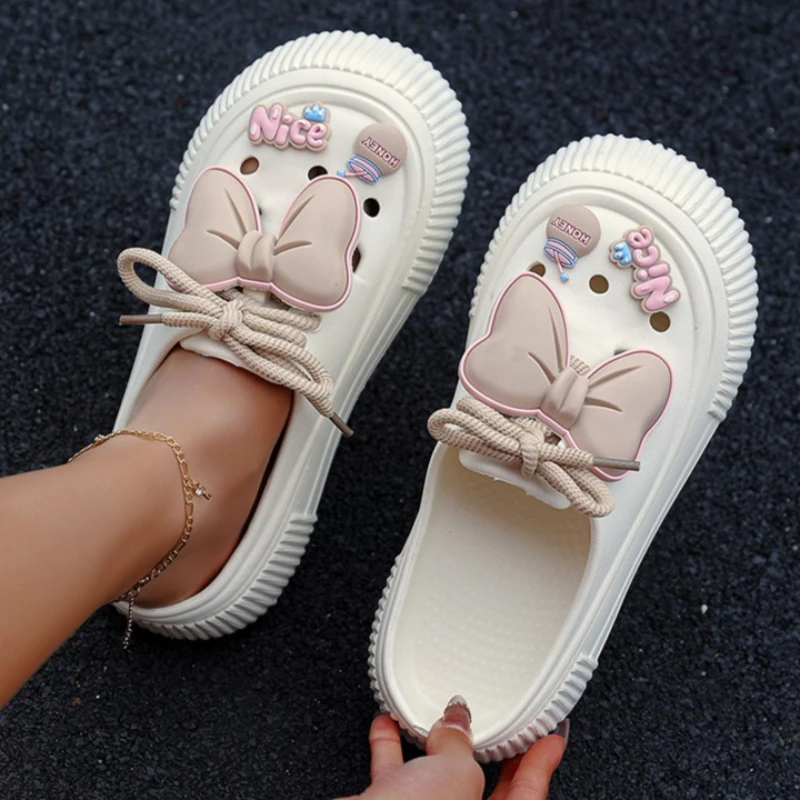Women Fashion Clogs DIY Cute B - Street Fashion Girl บทวิจารณ์และราคา