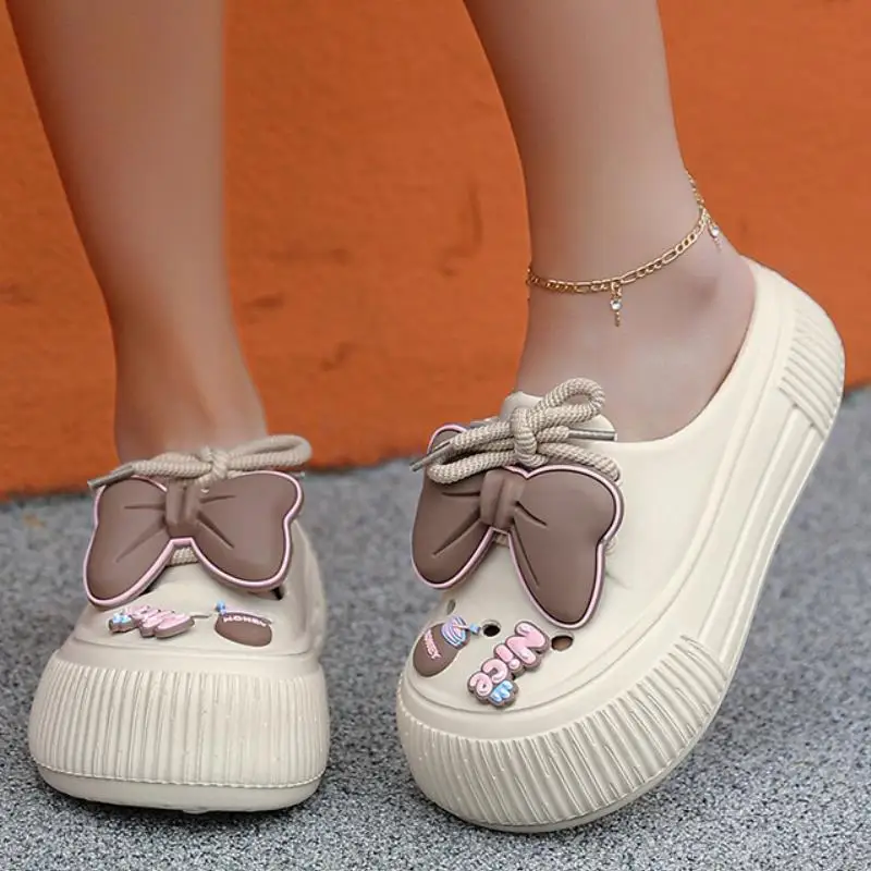 Women Fashion Clogs DIY Cute B - Street Fashion Girl บทวิจารณ์และราคา