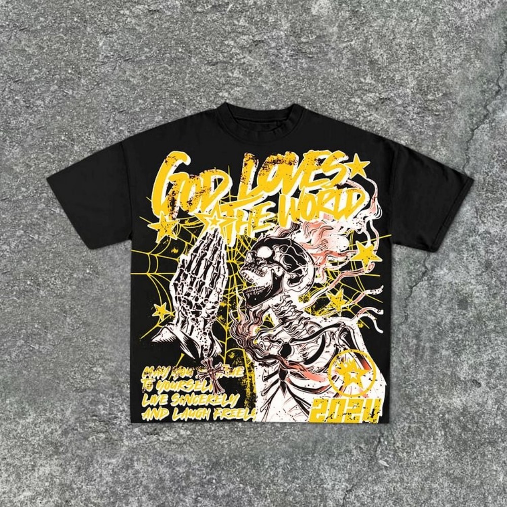 Fashionable new men's personal - Street Fashion Graffiti บทวิจารณ์และราคา