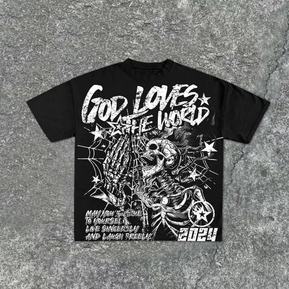 Fashionable new men's personal - Street Fashion Graffiti บทวิจารณ์และราคา