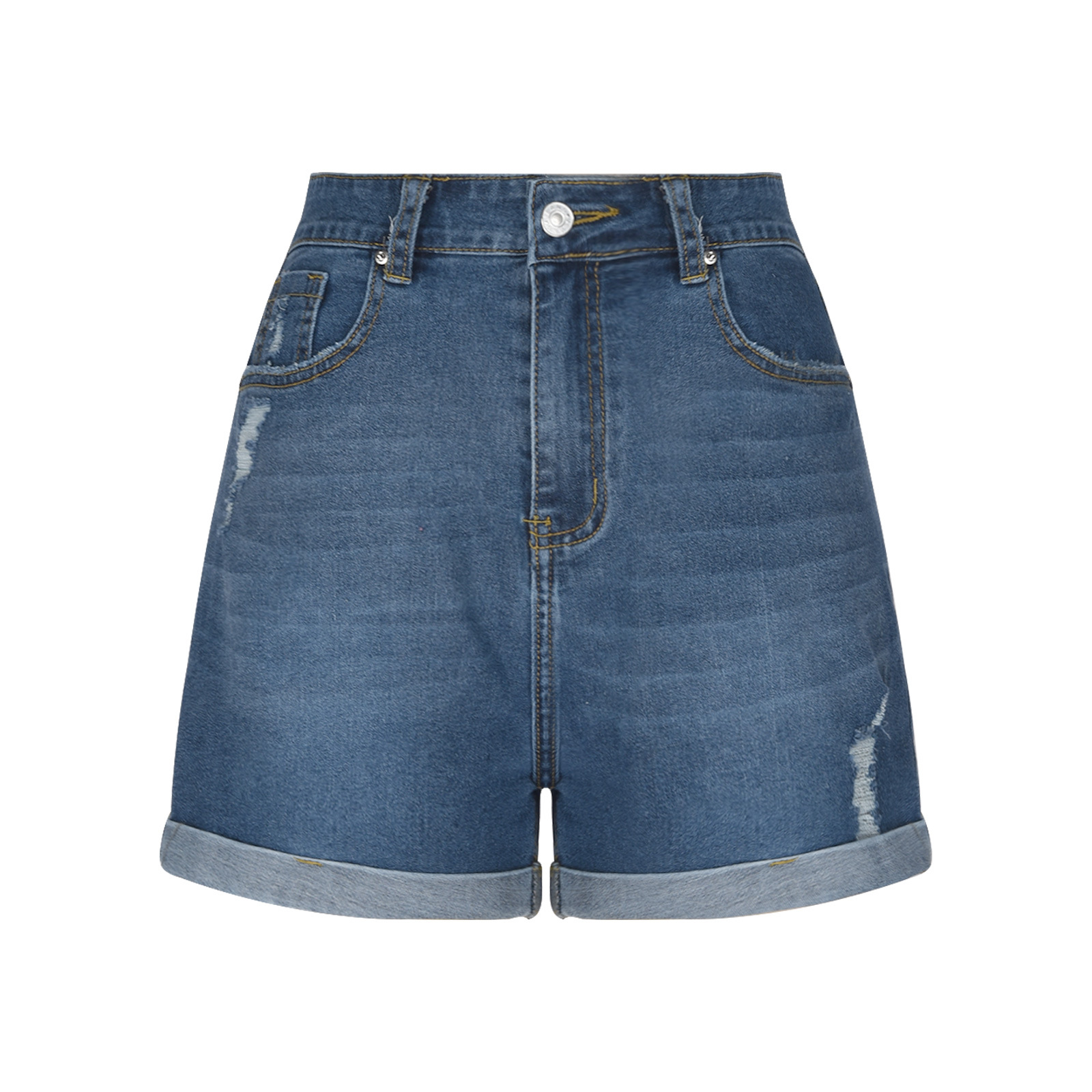 Shorts Jeans Women Streetwear  - Street Fashion Jeans Women บทวิจารณ์และราคา