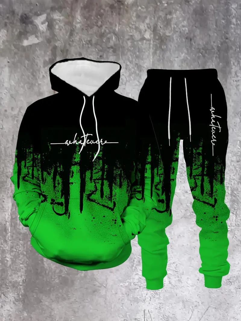 Gradient Color Paris Tracksuit - Street Fashion In Paris บทวิจารณ์และราคา