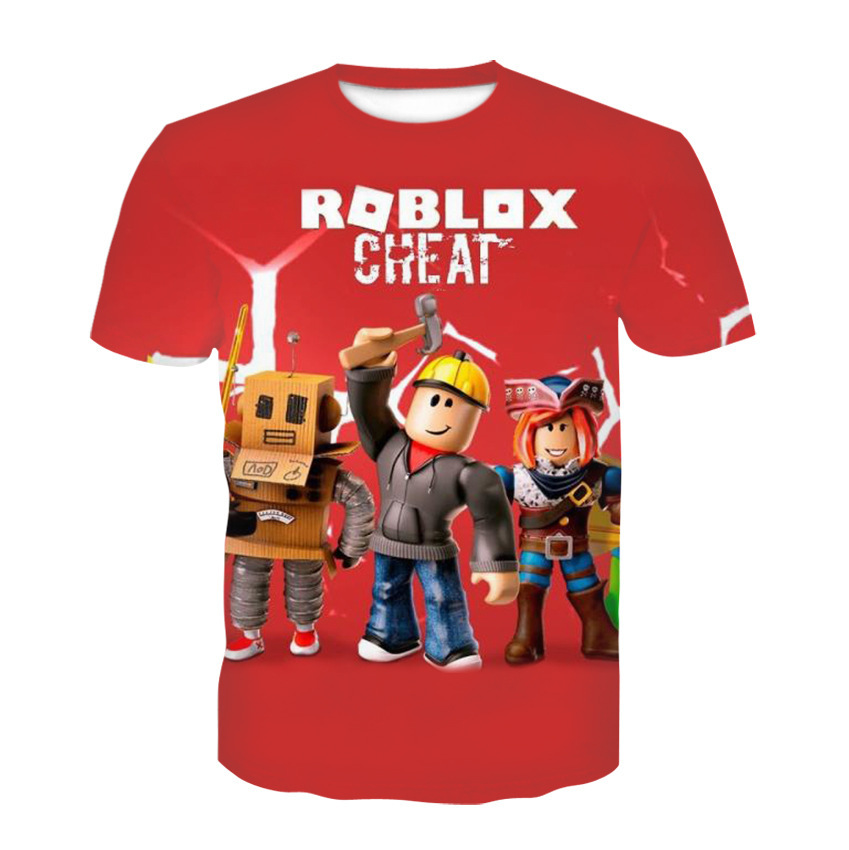 Roblox Game Kids T-Shirt Cospl - Street Fashion Roblox บทวิจารณ์และราคา