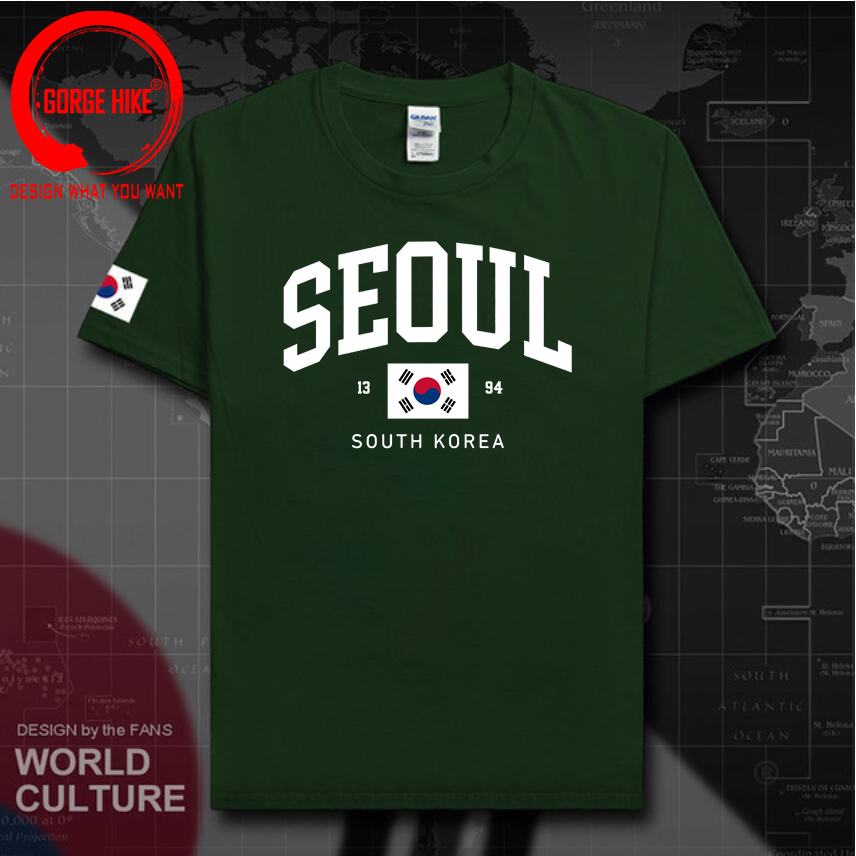 Seoul South Korean Flag Unisex - Street Fashion Seoul บทวิจารณ์และราคา