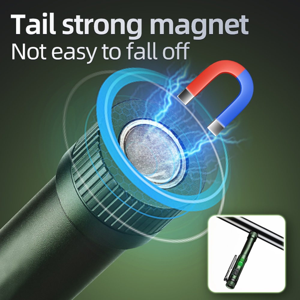 2-in-1 COB Pen Work Light LED  - Street Fashion Blog บทวิจารณ์และราคา