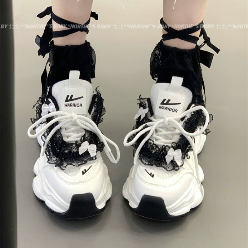 Warrior Original Brand Clunky  - Street Fashion Girl บทวิจารณ์และราคา