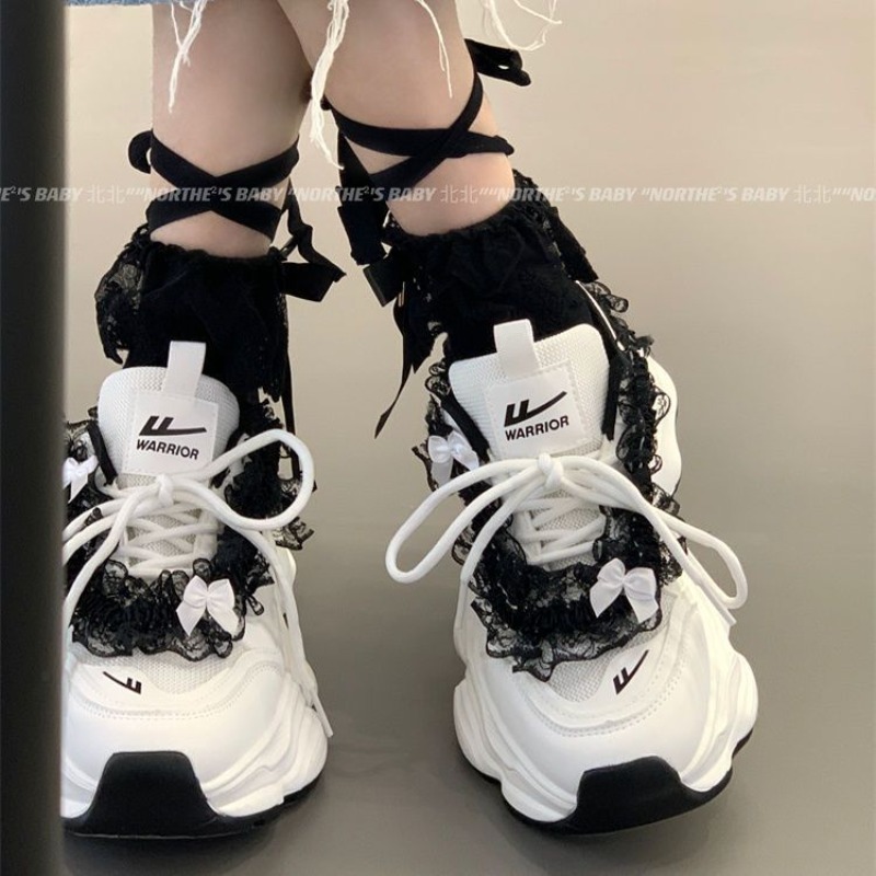Warrior Original Brand Clunky  - Street Fashion Girl บทวิจารณ์และราคา