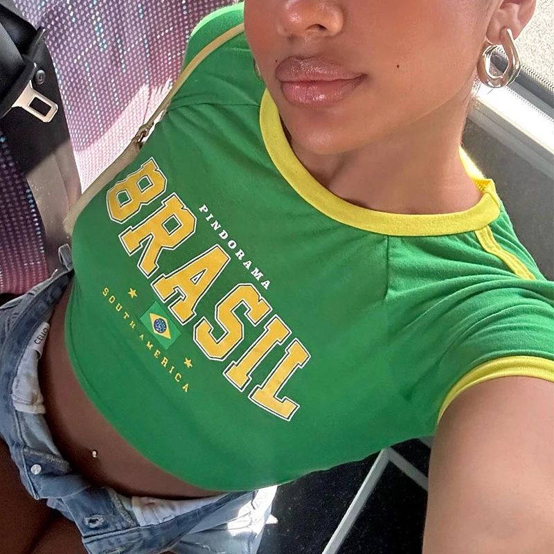 Retro Street Aesthetic Green B - Street Fashion Brazil บทวิจารณ์และราคา