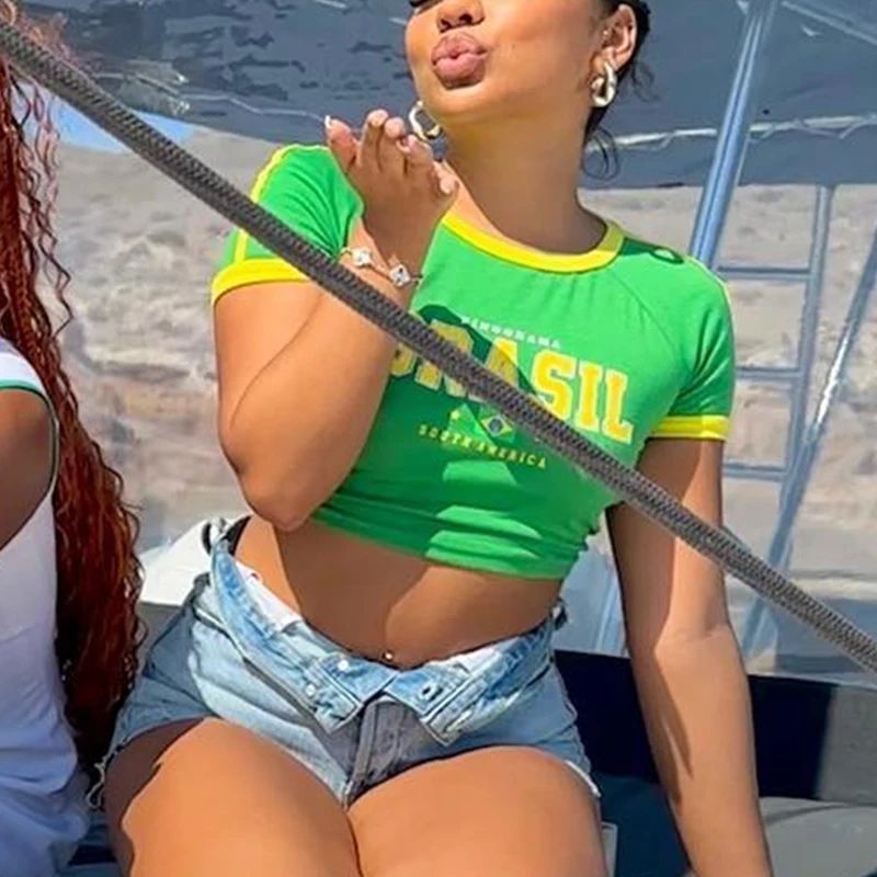 Retro Street Aesthetic Green B - Street Fashion Brazil บทวิจารณ์และราคา