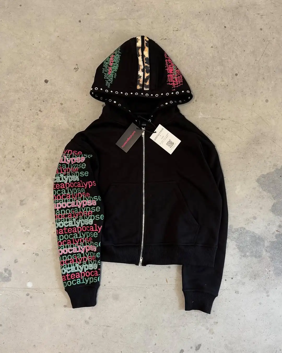 Eyehategarment Street Fashion  - Street Fashion Zip Up Hoodie บทวิจารณ์และราคา
