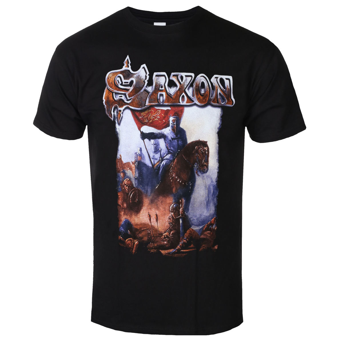 Saxon CRUSADER Pattern Printin - Street Fashion Shanghai บทวิจารณ์และราคา