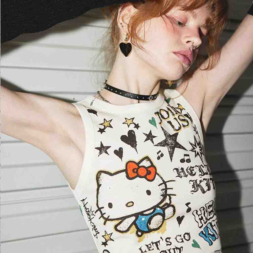 Sanrio Hello Kitties Women's C - Street Fashion Anime บทวิจารณ์และราคา