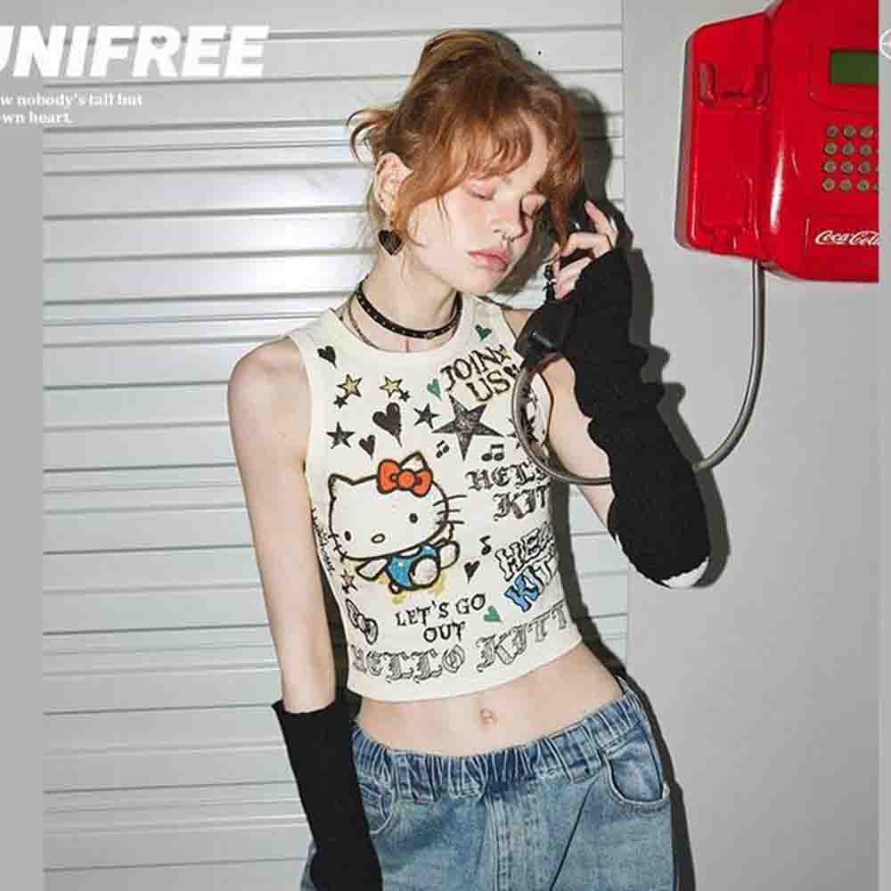 Sanrio Hello Kitties Women's C - Street Fashion Anime บทวิจารณ์และราคา