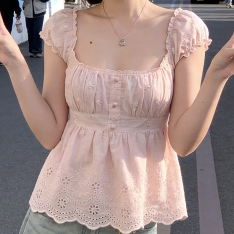 European summer new sweet lace - Street Fashion China Beautiful Girls บทวิจารณ์และราคา