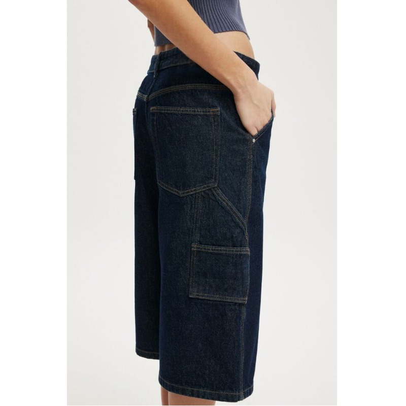 plus Size Women's Loose Wide L - Street Fashion Jeans Women บทวิจารณ์และราคา