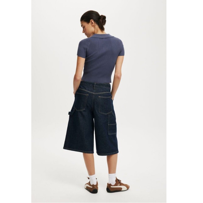 plus Size Women's Loose Wide L - Street Fashion Jeans Women บทวิจารณ์และราคา