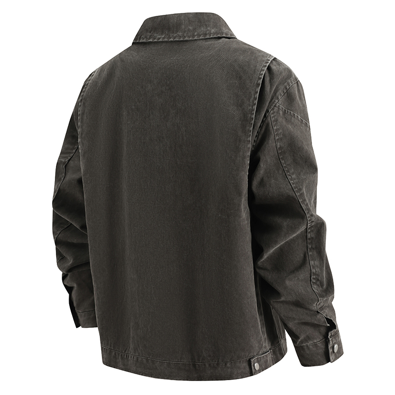 Oversize Loose Men's Denim Jac - Street Fashion Baggy บทวิจารณ์และราคา