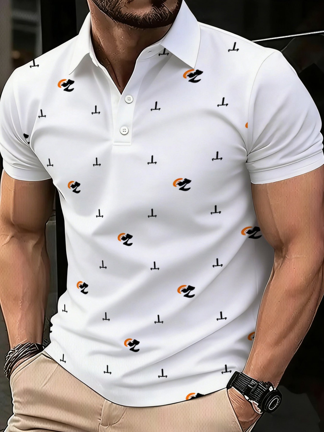 2026 Summer New Style Men's Sh - Street Fashion Graffiti บทวิจารณ์และราคา