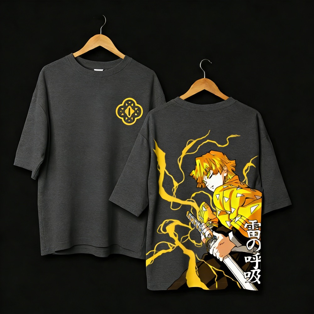 Plus Size Demon Slayer Anime P - Street Fashion Anime บทวิจารณ์และราคา