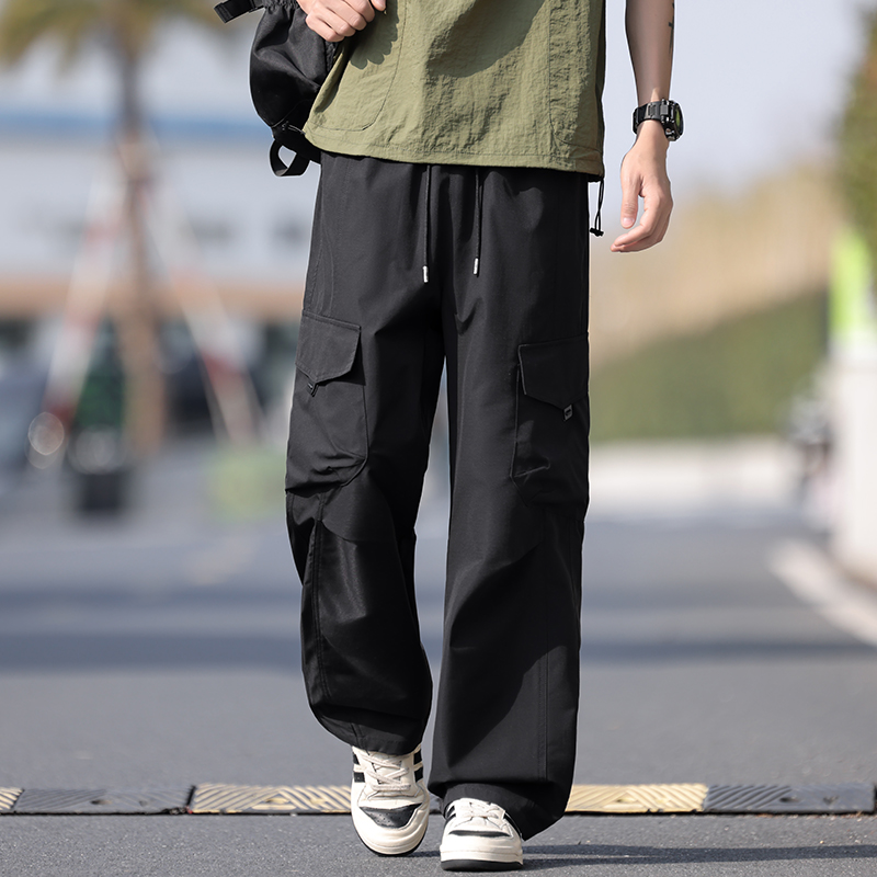Streetwear Men's Baggy Cargo P - Street Fashion Baggy บทวิจารณ์และราคา
