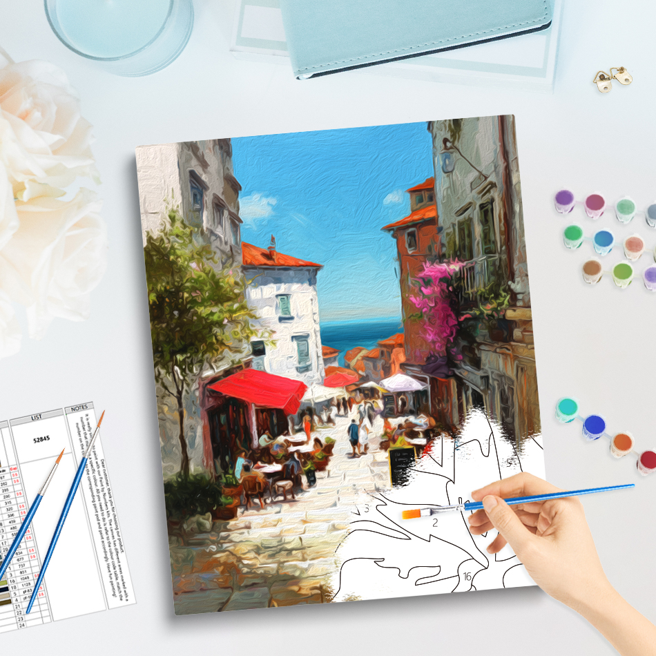 1pc frameless Painting By Numb - Street Fashion Blog บทวิจารณ์และราคา