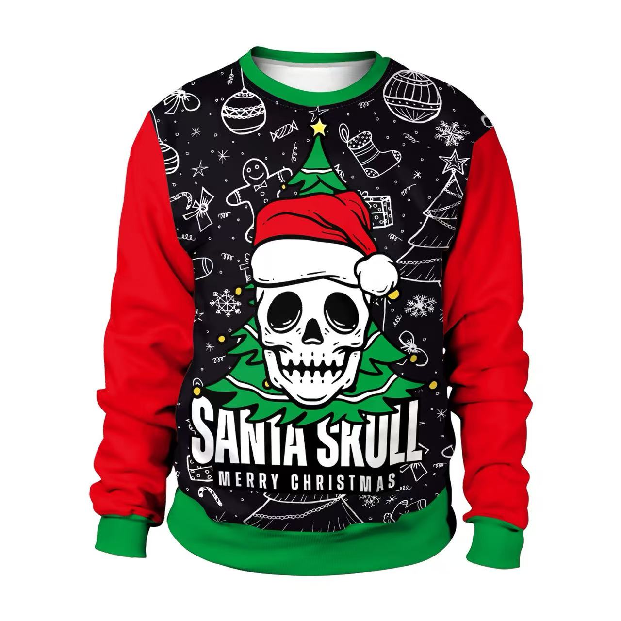 Farm Tractor Ugly Christmas Sw - Oversized Crewneck Fleece บทวิจารณ์และราคา