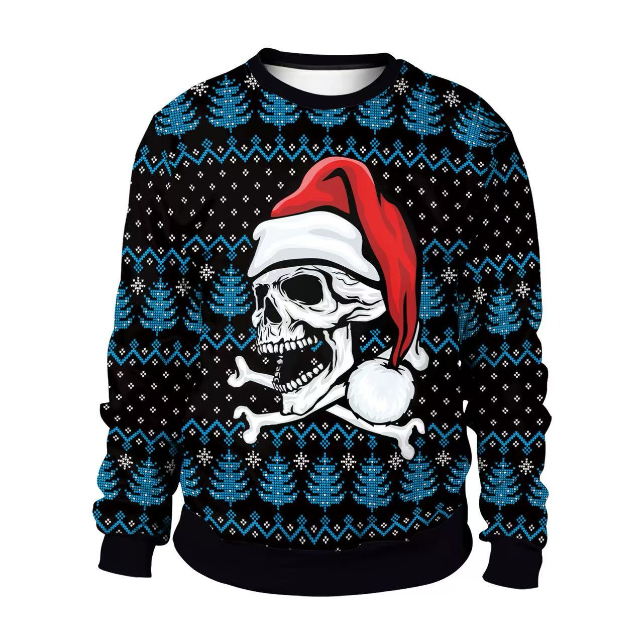 Farm Tractor Ugly Christmas Sw - Oversized Crewneck Fleece บทวิจารณ์และราคา